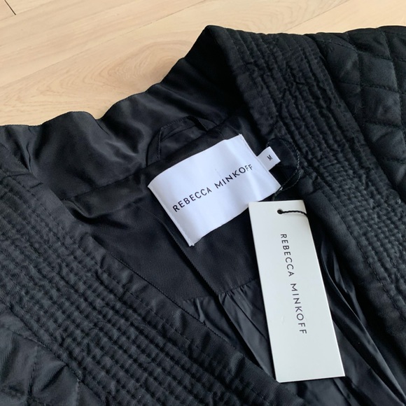 REBECCA MINKOFF-  Diamond Quilted Puffer Jacket - Picture 3 of 12